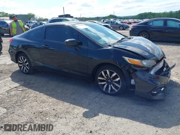 ✅ 2015 Honda Civic EX-L • VIN: 2HGFG3B01FH523859 • Lot: 42299643. Wystawiony na IAAI z przebiegiem 97 869 mil. Bezpłatny archiwum sprzedaży aukcyjnych z USA i szczegółowy raport historii pojazdu na DreamBid. Zdjęcie 1.