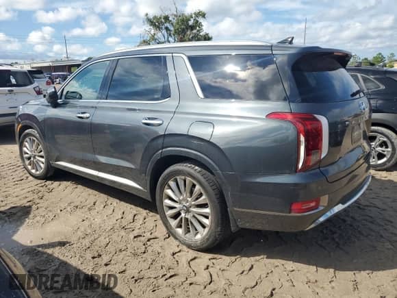 2020 Hyundai Palisade Limited with VIN KM8R54HE0LU049451, listed as a Copart auction lot 74285794 with Not provided miles and Non repairable. Bid and sale history available at DreamBid. Image 2.