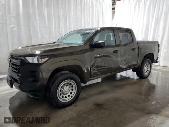 ✅ 2023 Chevrolet Colorado 2WD Work Truck • VIN: 1GCGSBEC3P1175984 • Lot: 60032435. Listed on Copart with 18,063 mi. Free auction sales archive from the USA and detailed vehicle history report at DreamBid. Image 1.
