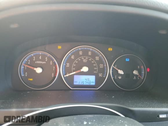 ✅ 2009 Hyundai Santa Fe SE • VIN: 5NMSH13EX9H305047 • Lot: 86798305. Listed on Copart with 115,748 mi. Free auction sales archive from the USA and detailed vehicle history report at DreamBid. Image 9.