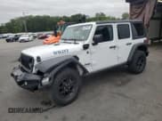 ✅ 2025 Jeep Wrangler Willys • VIN: 1C4RJXN66SW584902 • Лот: 69182155. Опубликован ранее на Copart с пробегом 5 400 миль. Бесплатный доступ к архиву аукционных продаж из США и подробный отчёт об истории автомобиля на DreamBid. Изображение 1.