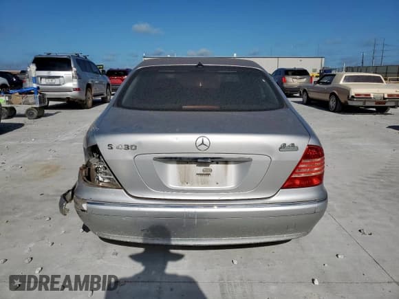 ✅ 2003 Mercedes-Benz S 430 • VIN: WDBNG70J13A319567 • Lot: 62599715. Listed on Copart with 113,702 mi. Free auction sales archive from the USA and detailed vehicle history report at DreamBid. Image 6.