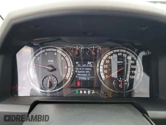 2009 Dodge 1500 SLT z VIN 1D3HV18T89S784204, wystawiony jako Copart lot #81403824 z przebiegiem 270 906 mil mil oraz Czysty tytuł • Clean title. Historia ofert i sprzedaży dostępna na DreamBid. Obrazek 9.