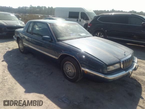 ✅ 1991 Buick Riviera • VIN: 1G4EZ13L7MU403278 • Lot: 41674255. Listed on IAAI with 104,105 mi. Free auction sales archive from the USA and detailed vehicle history report at DreamBid. Image 1.