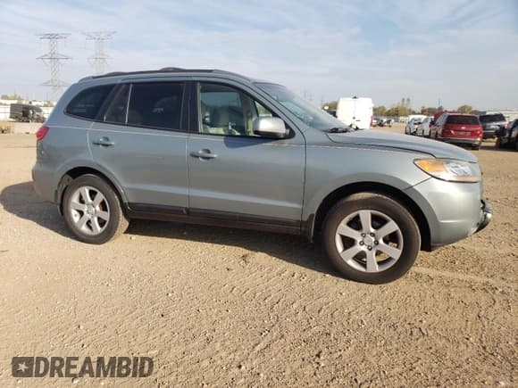 ✅ 2007 Hyundai Santa Fe SE • VIN: 5NMSH13EX7H037484 • Lot: 82541545. Listed on Copart with 125,557 mi. Free auction sales archive from the USA and detailed vehicle history report at DreamBid. Image 4.