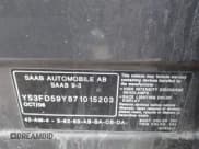 ✅ 2007 Saab 9-3 • VIN: YS3FD59Y871015203 • Lot: 43888008. Wystawiony na IAAI z przebiegiem 203 291 mil. Bezpłatny archiwum sprzedaży aukcyjnych z USA i szczegółowy raport historii pojazdu na DreamBid. Zdjęcie 9.