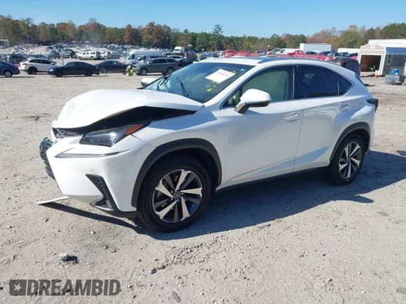✅ 2019 Lexus NX 300 • VIN: JTJYARBZ2K2125957 • Lot: 43628357. Listed on IAAI with 55,640 mi. Free auction sales archive from the USA and detailed vehicle history report at DreamBid. Image 2.