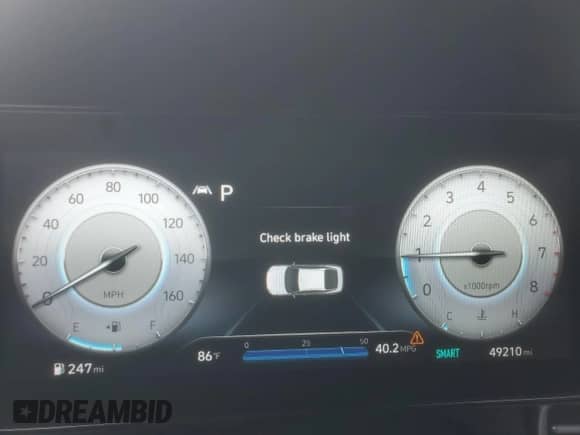 2022 Hyundai Elantra Limited с VIN KMHLP4AG2MU072629, выставлен на аукционе Copart как лот 68835915 с пробегом 49 210 миль миль и Списание • Salvage title. История ставок и продаж доступна на DreamBid. Изображение 9.