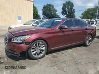 2015 Hyundai Genesis 3.8L z VIN KMHGN4JE8FU066276, wystawiony jako Copart lot #68118794 z przebiegiem 83 644 mil mil oraz Szkoda całkowita • Salvage title. Historia ofert i sprzedaży dostępna na DreamBid. Obrazek 1.