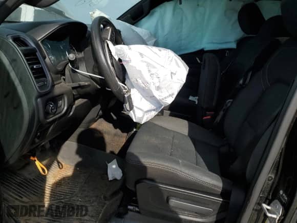 2023 Ram 1500 Tradesman z VIN 1C6RRENT7PN619731, wystawiony jako Copart lot #78860054 z przebiegiem Nie podano mil oraz Szkoda całkowita • Salvage title. Historia ofert i sprzedaży dostępna na DreamBid. Obrazek 7.