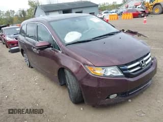 ✅ 2015 Honda Odyssey Touring Elite • VIN: 5FNRL5H95FB055486 • Lot: 43233123. Wystawiony na IAAI z przebiegiem 189 993 mil. Bezpłatny archiwum sprzedaży aukcyjnych z USA i szczegółowy raport historii pojazdu na DreamBid. Zdjęcie 1.