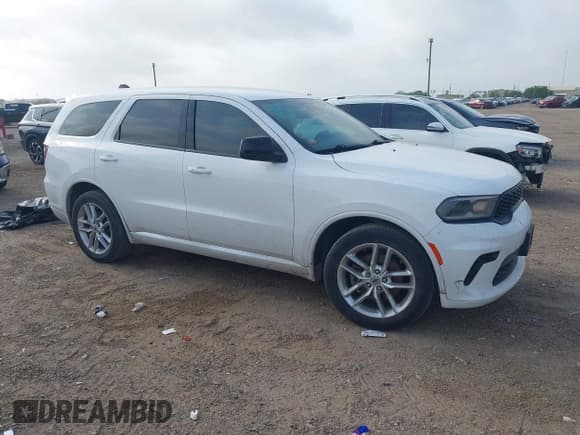 ✅ 2023 Dodge Durango GT Plus • VIN: 1C4RDHDG4PC549808 • Лот: 41968291. Опубликован ранее на IAAI с пробегом 41 926 миль. Бесплатный доступ к архиву аукционных продаж из США и подробный отчёт об истории автомобиля на DreamBid. Изображение 1.
