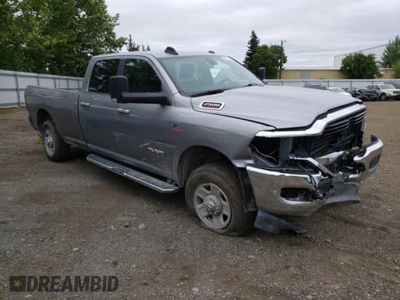 ✅ 2021 Ram 2500 Big Horn • VIN: 3C6UR5JL3MG628270 • Lot: 59798624. Listed on Copart with 45,850 mi. Free auction sales archive from the USA and detailed vehicle history report at DreamBid. Image 4.