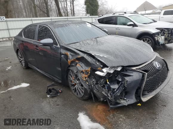 ✅ 2016 Lexus GS F • VIN: JTHBP1BL2GA001316 • Lot: 45040755. Listed on Copart with 113,193 mi. Free auction sales archive from the USA and detailed vehicle history report at DreamBid. Image 4.