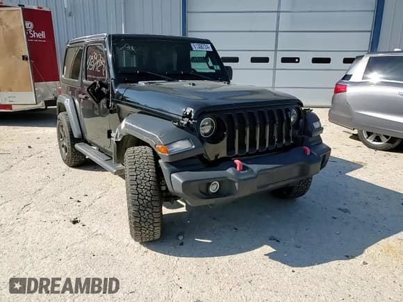 ✅ 2020 Jeep Wrangler Willys • VIN: 1C4GJXAN6LW181086 • Lot: 61306724. Listed on Copart with 52,026 mi. Free auction sales archive from the USA and detailed vehicle history report at DreamBid. Image 12.