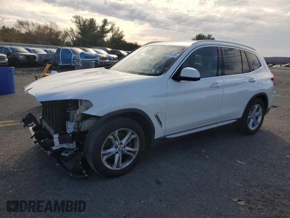 ✅ 2020 BMW X3 xDrive30i • VIN: 5UXTY5C01L9C36057 • Lot: 90639135. Listed on Copart with 67,412 mi. Free auction sales archive from the USA and detailed vehicle history report at DreamBid. Image 1.