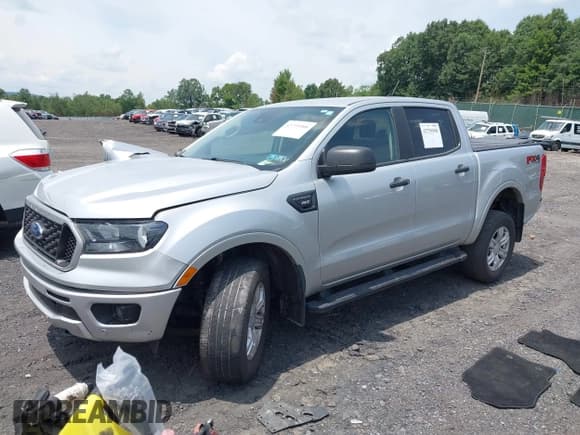 ✅ 2019 Ford Ranger XL • VIN: 1FTER4FH1KLA21554 • Lot: 42759988. Listed on IAAI with 110,688 mi. Free auction sales archive from the USA and detailed vehicle history report at DreamBid. Image 2.