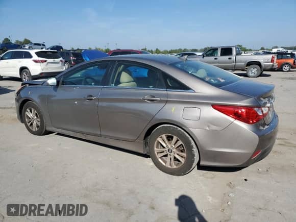 2014 Hyundai Sonata GLS with VIN 5NPEB4AC2EH884730, listed as a Copart auction lot 80583955 with 182,518 mi miles and Salvage title. Bid and sale history available at DreamBid. Image 2.