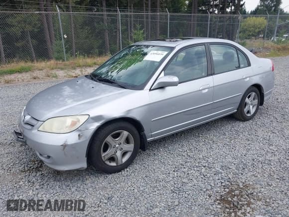 ✅ 2004 Honda Civic EX • VIN: 2HGES258X4H618892 • Lot: 43096039. Listed on IAAI with 201,762 mi. Free auction sales archive from the USA and detailed vehicle history report at DreamBid. Image 2.