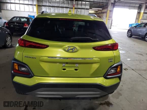 2019 Hyundai Kona Ultimate z VIN KM8K5CA54KU332715, wystawiony jako Copart lot #47771353 z przebiegiem 27 474 mil mil oraz . Historia ofert i sprzedaży dostępna na DreamBid. Obrazek 6.