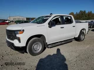 2024 Chevrolet Silverado 1500 Work Truck z VIN 2GCPAAED3R1160372, wystawiony jako Copart lot #81570354 z przebiegiem 13 874 mil mil oraz Szkoda całkowita • Salvage title. Historia ofert i sprzedaży dostępna na DreamBid. Obrazek 1.