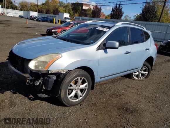 ✅ 2011 Nissan Rogue SV • VIN: JN8AS5MV3BW277554 • Lot: 89703125. Listed on Copart with 121,757 mi. Free auction sales archive from the USA and detailed vehicle history report at DreamBid. Image 1.