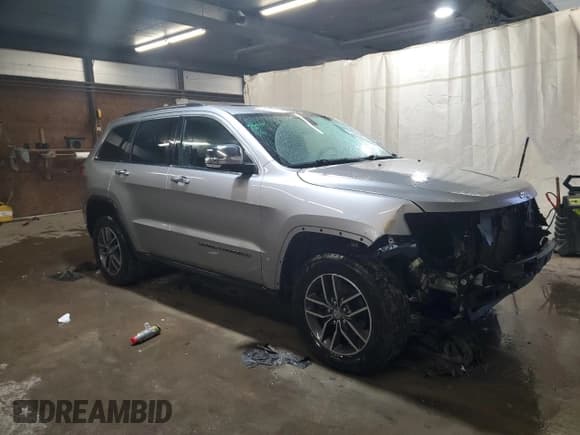 ✅ 2017 Jeep Grand Cherokee Limited • VIN: 1C4RJFBG5HC954920 • Lot: 93848275. Listed on Copart with 143,965 mi. Free auction sales archive from the USA and detailed vehicle history report at DreamBid. Image 4.