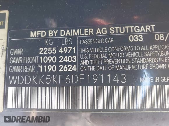 ✅ 2013 Mercedes-Benz E 350 • VIN: WDDKK5KF6DF191143 • Lot: 43736285. Wystawiony na IAAI z przebiegiem Nie podano. Bezpłatny archiwum sprzedaży aukcyjnych z USA i szczegółowy raport historii pojazdu na DreamBid. Zdjęcie 9.