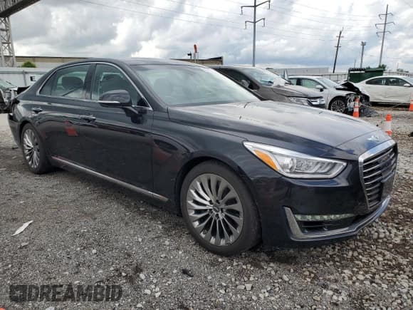 ✅ 2018 Genesis G90 Premium • VIN: KMHG34JA1JU049041 • Lot: 56941235. Wystawiony na Copart z przebiegiem 66 778 mil. Bezpłatny archiwum sprzedaży aukcyjnych z USA i szczegółowy raport historii pojazdu na DreamBid. Zdjęcie 4.