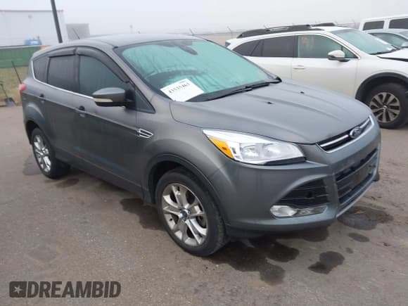 ✅ 2013 Ford Escape SEL • VIN: 1FMCU0H9XDUA10114 • Lot: 43535463. Listed on IAAI with 156,487 mi. Free auction sales archive from the USA and detailed vehicle history report at DreamBid. Image 1.