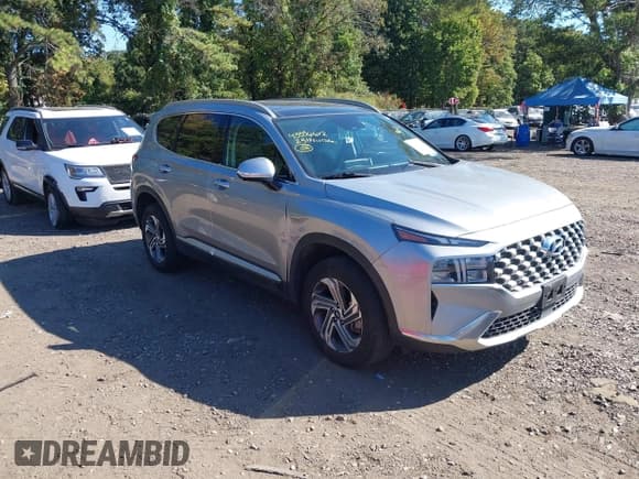 ✅ 2023 Hyundai Santa Fe SEL • VIN: 5NMS3DAJXPH615163 • Lot: 43336612. Wystawiony na IAAI z przebiegiem 21 781 mil. Bezpłatny archiwum sprzedaży aukcyjnych z USA i szczegółowy raport historii pojazdu na DreamBid. Zdjęcie 1.