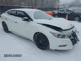 ✅ 2017 Nissan Maxima Platinum • VIN: 1N4AA6APXHC423507 • Lot: 41583159. Wystawiony na IAAI z przebiegiem 108 826 mil. Bezpłatny archiwum sprzedaży aukcyjnych z USA i szczegółowy raport historii pojazdu na DreamBid. Zdjęcie 1.