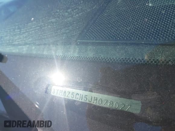 ✅ 2018 Toyota Tacoma TRD Sport • VIN: 3TMAZ5CN5JM078027 • Lot: 43481930. Listed on IAAI with 80,306 mi. Free auction sales archive from the USA and detailed vehicle history report at DreamBid. Image 9.