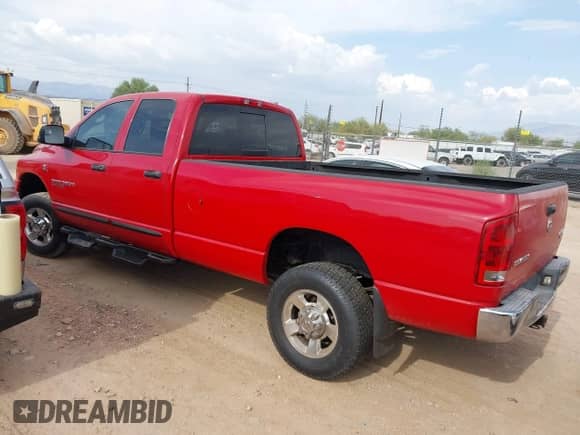 2006 Dodge 3500 SLT z VIN 3D7LX38C46G119611, wystawiony jako IAAI lot #42934402 z przebiegiem 369 688 mil mil oraz . Historia ofert i sprzedaży dostępna na DreamBid. Obrazek 3.