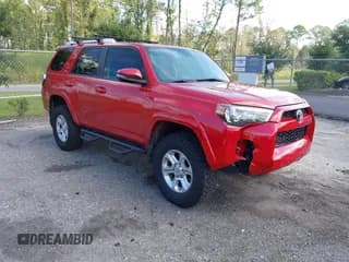 ✅ 2017 Toyota 4Runner SR5 Premium • VIN: JTEBU5JR8H5428089 • Lot: 43196583. Wystawiony na IAAI z przebiegiem 102 235 mil. Bezpłatny archiwum sprzedaży aukcyjnych z USA i szczegółowy raport historii pojazdu na DreamBid. Zdjęcie 1.