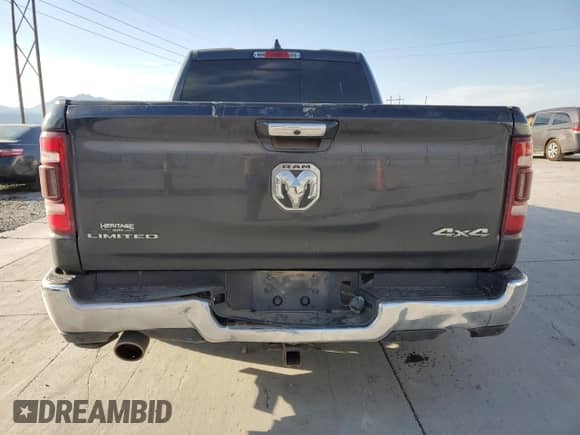 2019 Ram 1500 Limited z VIN 1C6SRFPT3KN907260, wystawiony jako Copart lot #68597555 z przebiegiem 127 663 mil mil oraz Szkoda całkowita • Salvage title. Historia ofert i sprzedaży dostępna na DreamBid. Obrazek 6.