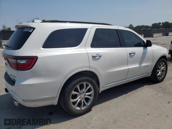 ✅ 2017 Dodge Durango Citadel • VIN: 1C4SDJET0HC824192 • Lot: 55994065. Listed on Copart with 101,279 mi. Free auction sales archive from the USA and detailed vehicle history report at DreamBid. Image 3.