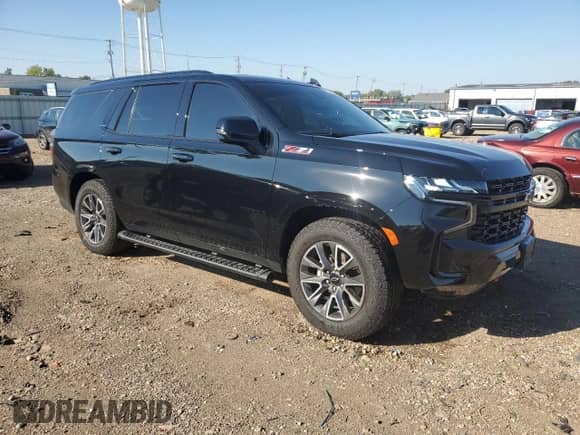 2024 Chevrolet Tahoe Z71 with VIN 1GNSKPKL9RR315382, listed as a Copart auction lot 80384315 with 5,797 mi miles and Salvage title. Bid and sale history available at DreamBid. Image 4.