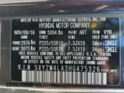 ✅ 2017 Hyundai Santa Fe Ultimate • VIN: 5XYZW4LA3HG475326 • Лот: 39908784. Опубликован ранее на Copart с пробегом 87 427 миль. Бесплатный доступ к архиву аукционных продаж из США и подробный отчёт об истории автомобиля на DreamBid. Изображение 12.