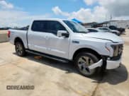 ✅ 2025 Ford F-150 Lightning Lariat • VIN: 1FT6W5L73SWG07346 • Lot: 66831035. Listed on Copart with 2,270 mi. Free auction sales archive from the USA and detailed vehicle history report at DreamBid. Image 4.