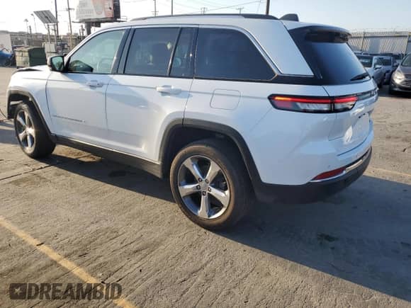 2022 Jeep Grand Cherokee Limited с VIN 1C4RJGBG7N8634129, выставлен на аукционе Copart как лот 70141575 с пробегом 36 550 миль миль и Списание • Salvage title. История ставок и продаж доступна на DreamBid. Изображение 2.