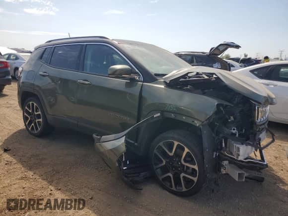 2018 Jeep Compass Limited с VIN 3C4NJDCB7JT246099, выставлен на аукционе Copart как лот 80152675 с пробегом 115 336 миль миль и Списание • Salvage title. История ставок и продаж доступна на DreamBid. Изображение 4.