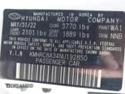 ✅ 2022 Hyundai Venue SEL • VIN: KMHRC8A34NU192850 • Lot: 43244417. Wystawiony na IAAI z przebiegiem 14 585 mil. Bezpłatny archiwum sprzedaży aukcyjnych z USA i szczegółowy raport historii pojazdu na DreamBid. Zdjęcie 9.