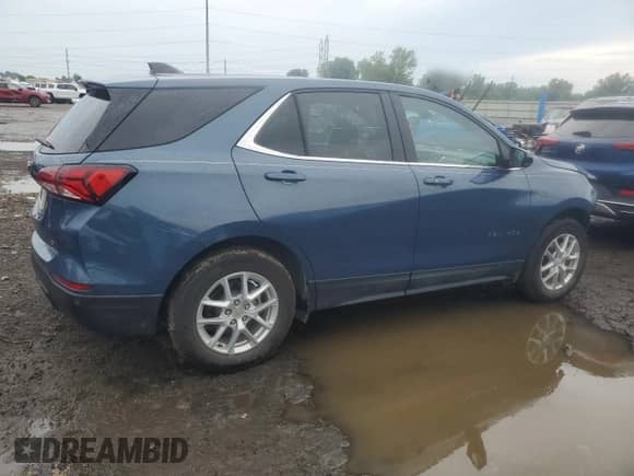 2024 Chevrolet Equinox LT z VIN 3GNAXKEG0RL207478, wystawiony jako Copart lot #63829125 z przebiegiem 12 499 mil mil oraz Szkoda całkowita • Salvage title. Historia ofert i sprzedaży dostępna na DreamBid. Obrazek 3.
