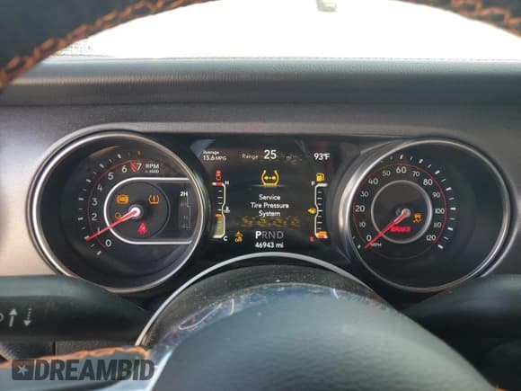 ✅ 2021 Jeep Gladiator Mojave • VIN: 1C6JJTEG3ML619342 • Lot: 68504585. Listed on Copart with 46,943 mi. Free auction sales archive from the USA and detailed vehicle history report at DreamBid. Image 9.