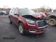 ✅ 2016 GMC Acadia SLE • VIN: 1GKKRPKD2GJ186897 • Lot: 43594593. Listed on IAAI with 117,325 mi. Free auction sales archive from the USA and detailed vehicle history report at DreamBid. Image 1.