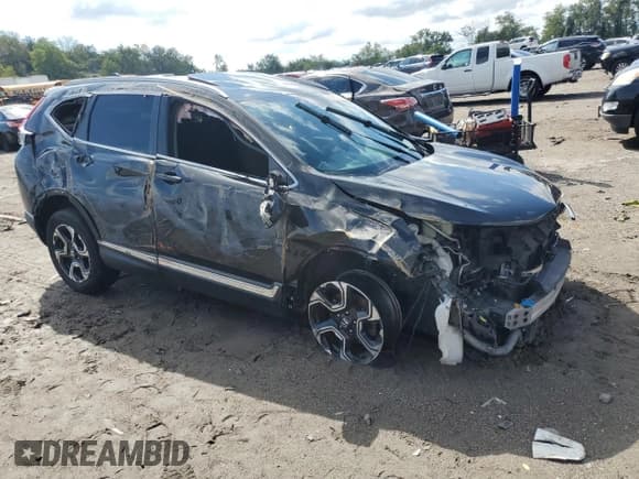 ✅ 2017 Honda CR-V Touring • VIN: 2HKRW2H93HH656728 • Лот: 80729125. Опубликован ранее на Copart с пробегом 96 644 миль. Бесплатный доступ к архиву аукционных продаж из США и подробный отчёт об истории автомобиля на DreamBid. Изображение 4.