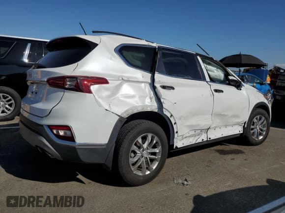 ✅ 2020 Hyundai Santa Fe SE • VIN: 5NMS23AD1LH242399 • Lot: 80034765. Listed on Copart with Not provided. Free auction sales archive from the USA and detailed vehicle history report at DreamBid. Image 3.