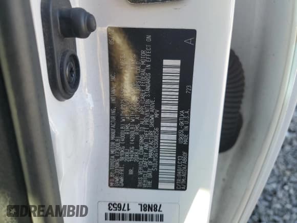 ✅ 2012 Toyota Sequoia Limited • VIN: 5TDJY5G17CS068256 • Lot: 56171095. Listed on Copart with 175,032 mi. Free auction sales archive from the USA and detailed vehicle history report at DreamBid. Image 12.