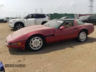 1992 Chevrolet Corvette with VIN 1G1YY23P8N5103704, listed as a Copart auction lot 67672335 with Not provided miles and Salvage title. Bid and sale history available at DreamBid. Image 1.